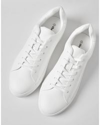 Threadbare - Pu Court Trainers - Lyst
