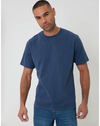 Threadbare - Peached Cotton Crew Neck T-Shirt - Lyst