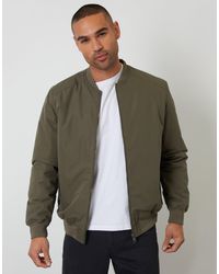 Threadbare - Padded Bomber Jacket - Lyst