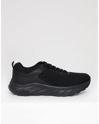 Threadbare - Textured Slip On Trainers - Lyst
