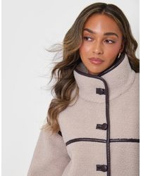 Threadbare - Tab Detail Funnel Neck Fleece - Lyst