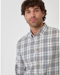 Threadbare - Brushed Cotton Flannel Shirt - Lyst