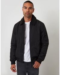 Threadbare - Borg Lined Collared Jacket - Lyst