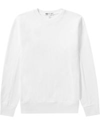 Y-3 Reverse Signature Logo Sweatshirt White