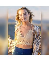aranza lace bralette maxi dress