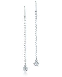 Tiffany & Co. - Elsa Peretti® Diamonds By The Yard® Drop Earrings - Lyst