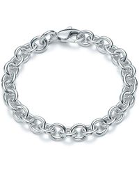 Tiffany & Co. Medium Round Link Bracelet - Blue