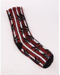 HUF Mens Tri-Fade Plantlife Crew Sock