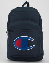 champion backpack mens red
