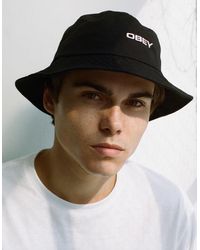 obey bucket hat floral