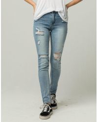 almost famous high rise skinny jeans