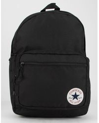 converse rubber backpack black