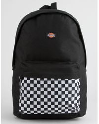 dickies black and white checkered backpack