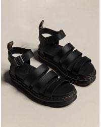 martens dr heels blaire sandals platform womens