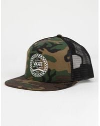 vans snapback camo