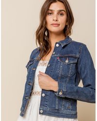 levi's original trucker jacket clean dark authentic