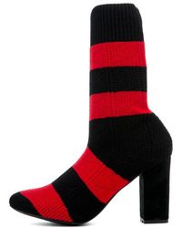Cape Robbin Perry-2 Bootie Black/red