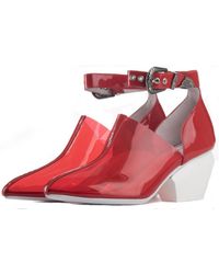 jeffrey campbell futuro vinyl sandals