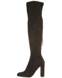 steve madden suede thigh high boots