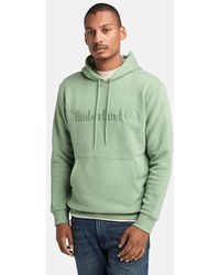 Timberland - Hampton Hoodie For Men In Green, Man, Green, Size: M - Lyst