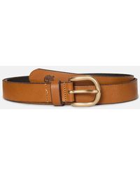 Timberland - Baker Island Leather Belt - Lyst