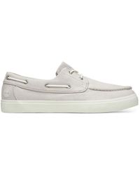 Timberland Chaussure Bateau Union Wharf Homme - Gris