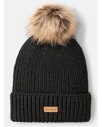 Timberland - Chunky Knit Pom Beanie For - Lyst