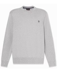 Timberland - Williams River Cotton Crewneck Jumper For - Lyst