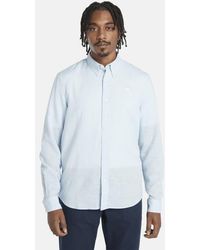 Timberland - Lovell Lake Button-Down Long-Sleeve Shirt For - Lyst