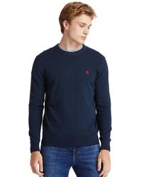 pull timberland bleu