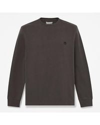 Timberland - Dunstan River Slim Embroidered Long-Sleeve T-Shirt For - Lyst