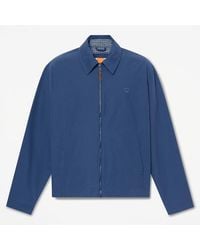 Timberland - Stratham Durable Water Repellent Cotton Bomber For - Lyst