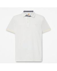 Timberland - Baboosic Brook Oxford Short-Sleeve Polo For - Lyst