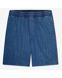 Timberland - Herringbone Denim Short For - Lyst