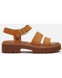 Timberland - Stone Street Platform Backstrap Sandal For - Lyst
