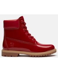 Timberland - Patent Leather Premium 6-Inch Waterproof Boot For - Lyst