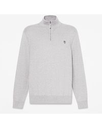 Timberland - Williams River Cotton Quarter-Zip Jumper For - Lyst