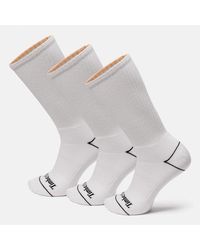 Timberland - Bowden 3-Pack Full Cushion Crew Sock - Lyst