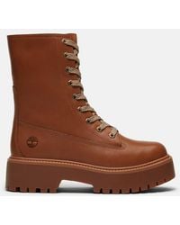 Timberland - Stone Street Platform Mid Boot For - Lyst