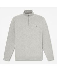Timberland - Oyster River Cotton Quarter-Zip Jumper For - Lyst