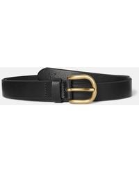 Timberland - Baker Island Leather Belt - Lyst
