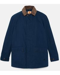 Timberland - Wenham Waterproof Barn Coat For Men In Dark Blue, Man, Blue, Size: 3xl - Lyst