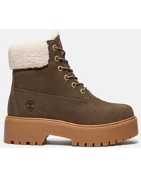 Timberland - Stone Street Platform Warm-Lined Waterproof Boot For - Lyst