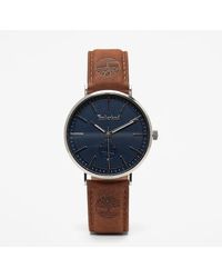 Timberland - Leather Strap Watch For - Lyst