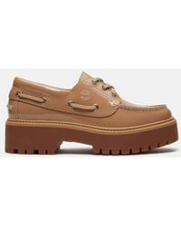 Timberland - Stone Street Platform Boat Shoe For - Lyst