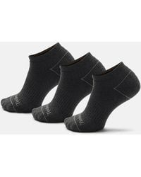 Timberland - Bowden 3-Pack Full Cushion No Show Sock - Lyst
