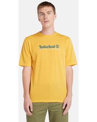 Timberland - Anti-uv Printed T-shirt - Lyst