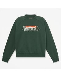 Timberland - Brushed Back Graphic Crew Sweatshirt For - Lyst