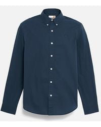 Timberland - Long-Sleeve Stretch Poplin Shirt For - Lyst