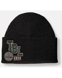 Timberland - Layered Patch Beanie For - Lyst